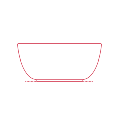 Objects Bowls Ikea Dinera Bowl 6 Inch Digital Sketch Svg Design, Free Vectors File